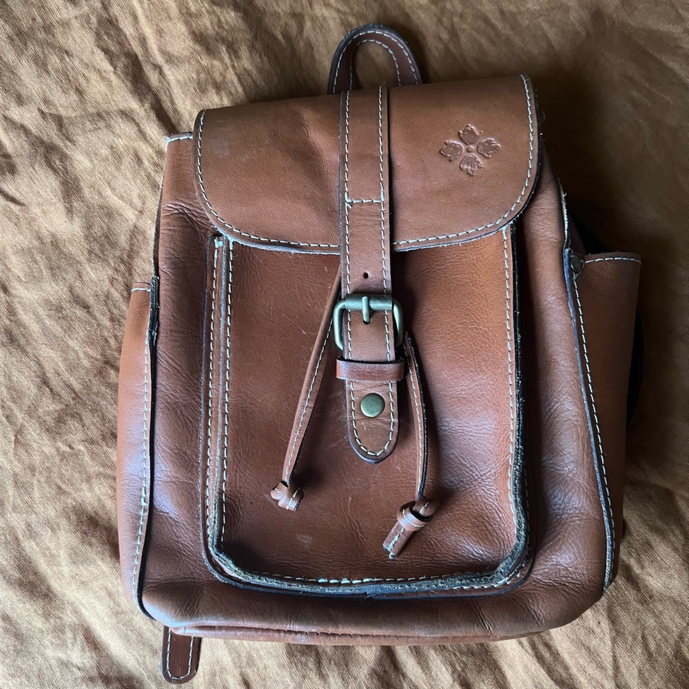 Patricia Nash Leather Purse Backpack
